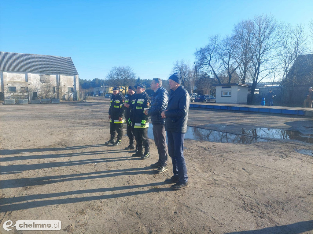 Ćwiczenia z udziałem jednostek strażackich z gminy