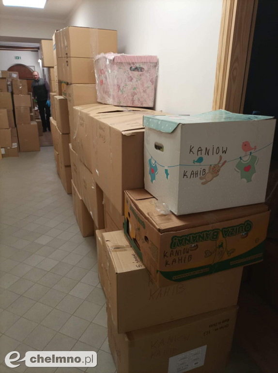 Dziękujemy za wszystkie przyniesione materiały!