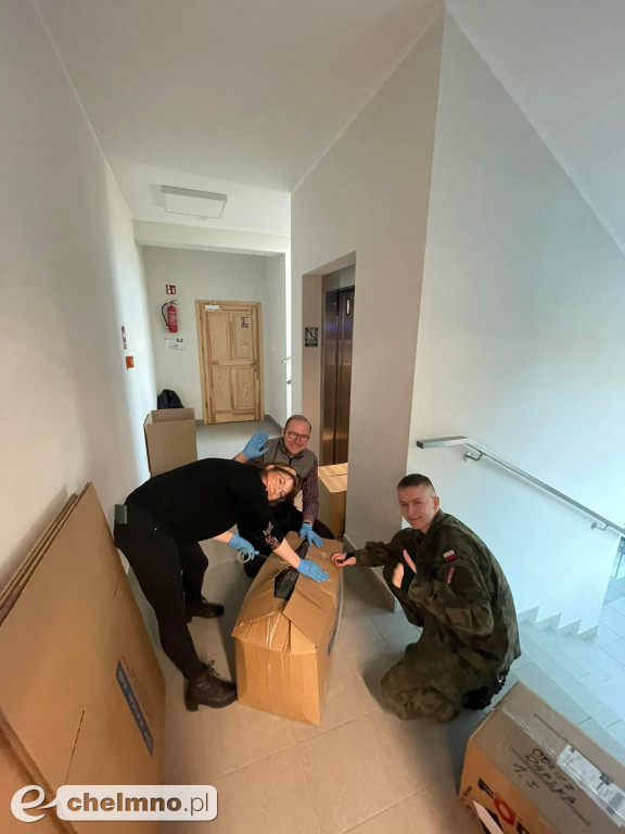 Dziękujemy za wszystkie przyniesione materiały!