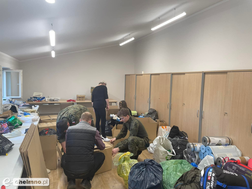 Dziękujemy za wszystkie przyniesione materiały!