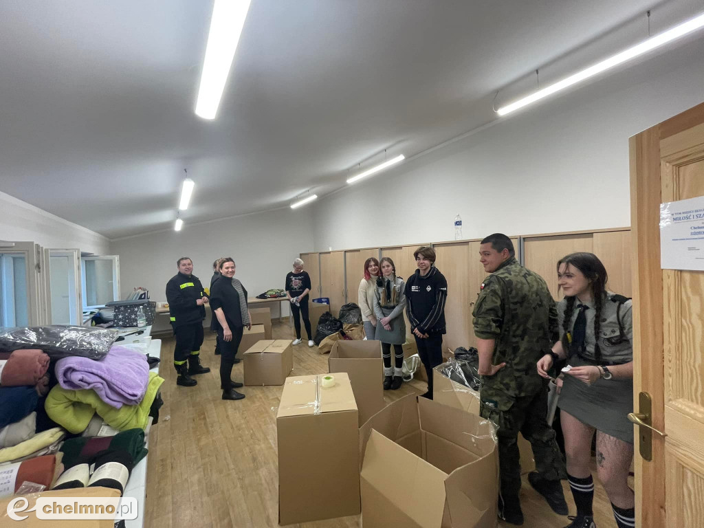 Dziękujemy za wszystkie przyniesione materiały!