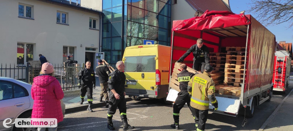 Zbiórka charytatywna sprzętu pożarniczego dla strażaków z Ukrainy