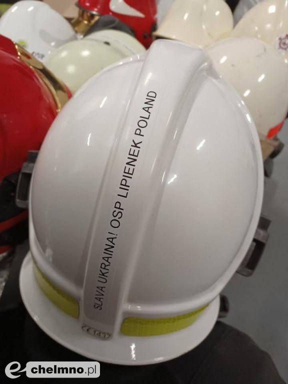 Zbiórka charytatywna sprzętu pożarniczego dla strażaków z Ukrainy