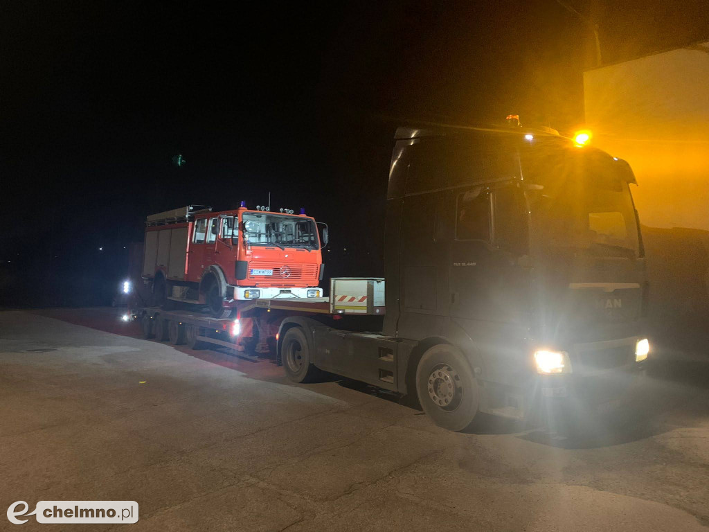 Zbiórka charytatywna sprzętu pożarniczego dla strażaków z Ukrainy