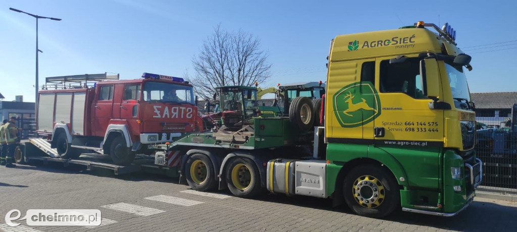 Zbiórka charytatywna sprzętu pożarniczego dla strażaków z Ukrainy