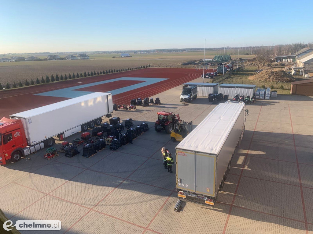 Zbiórka charytatywna sprzętu pożarniczego dla strażaków z Ukrainy