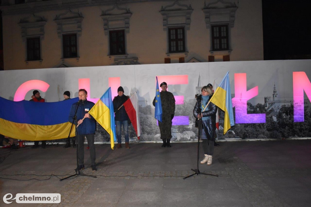 Burmistrz Chełmna dziękuje za solidarność z Ukrainą