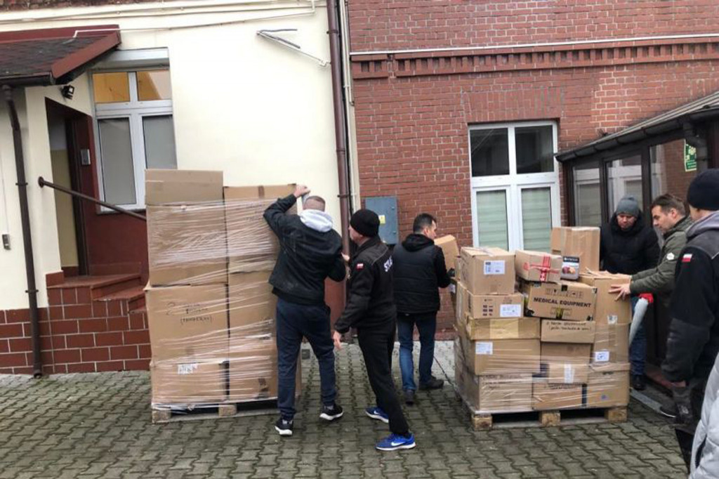 Z Gminy Chełmno wyruszył transport z pomocą dla Ukrainy