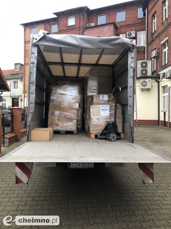 Z Gminy Chełmno wyruszył transport z pomocą dla Ukrainy