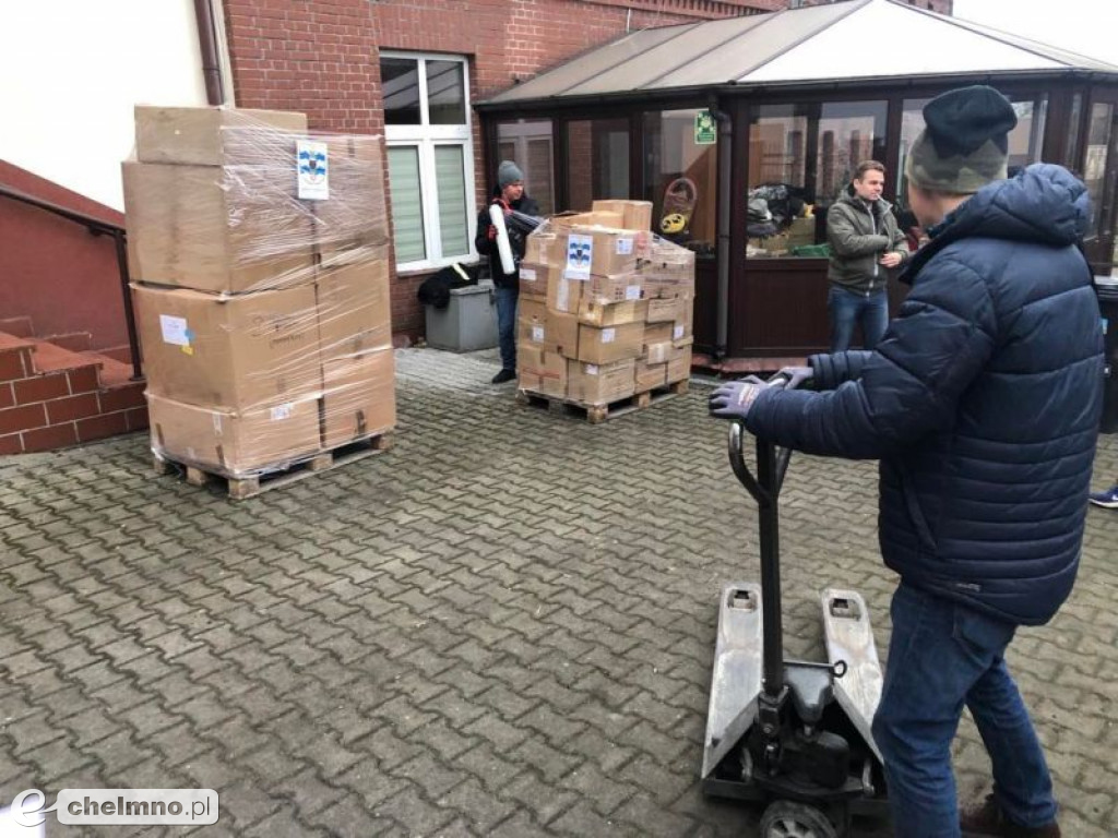 Z Gminy Chełmno wyruszył transport z pomocą dla Ukrainy