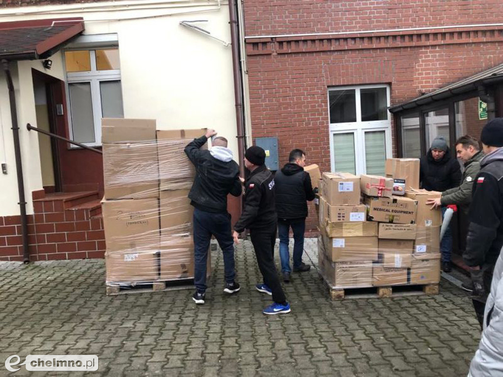 Z Gminy Chełmno wyruszył transport z pomocą dla Ukrainy