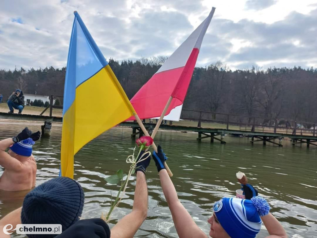 Chełmińskie morsy i foczki solidarni z Ukrainą