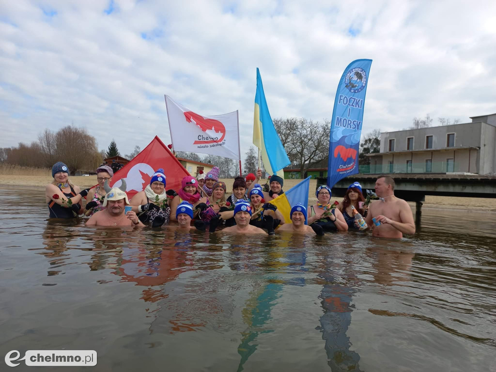 Chełmińskie morsy i foczki solidarni z Ukrainą