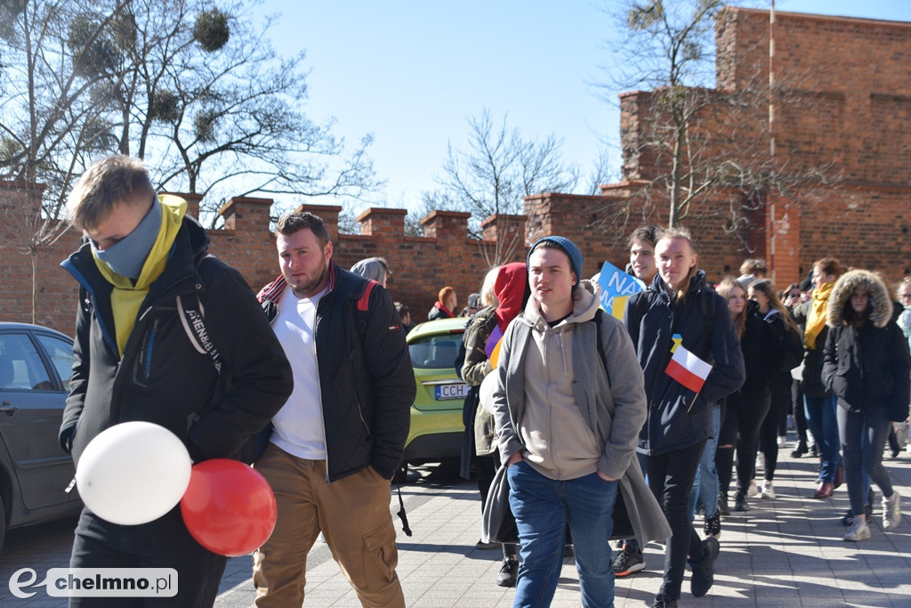 Tłumy uczestników na Marszu Pokoju w Chełmnie