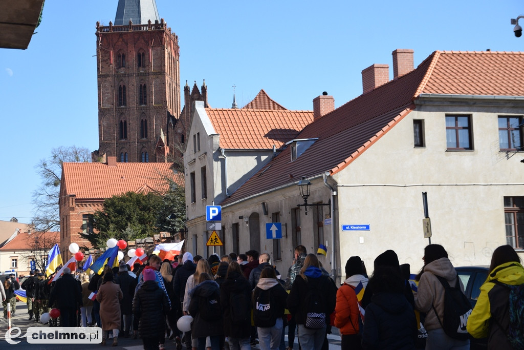 Tłumy uczestników na Marszu Pokoju w Chełmnie