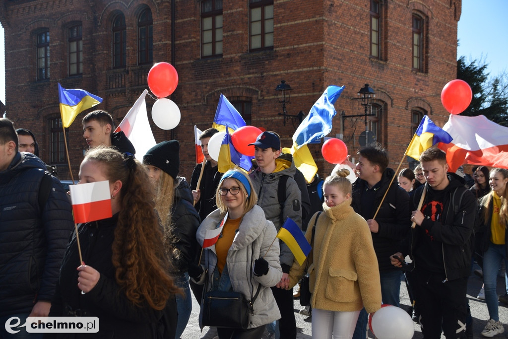 Tłumy uczestników na Marszu Pokoju w Chełmnie