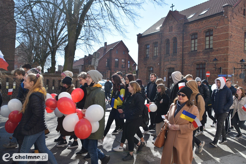 Tłumy uczestników na Marszu Pokoju w Chełmnie