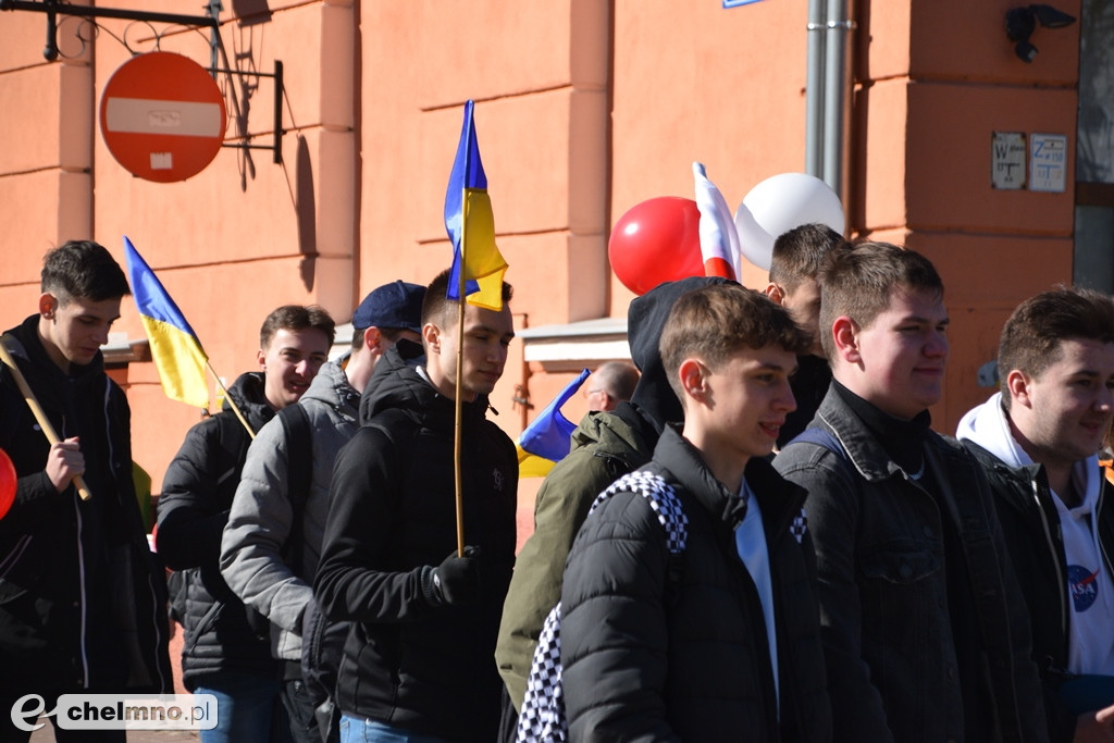Tłumy uczestników na Marszu Pokoju w Chełmnie