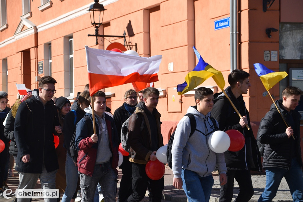 Tłumy uczestników na Marszu Pokoju w Chełmnie