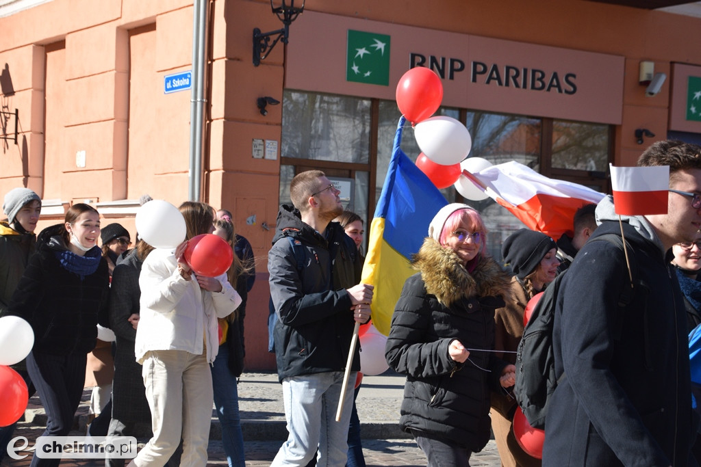 Tłumy uczestników na Marszu Pokoju w Chełmnie