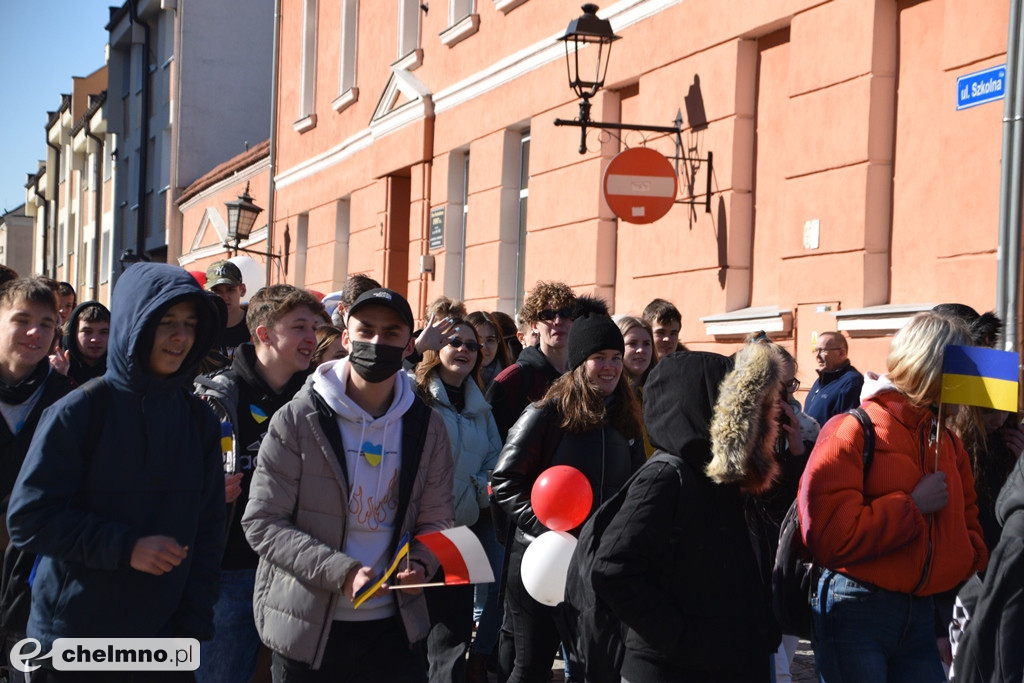 Tłumy uczestników na Marszu Pokoju w Chełmnie
