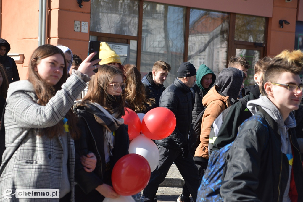 Tłumy uczestników na Marszu Pokoju w Chełmnie
