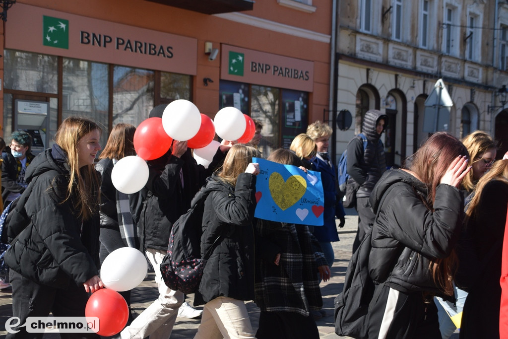 Tłumy uczestników na Marszu Pokoju w Chełmnie