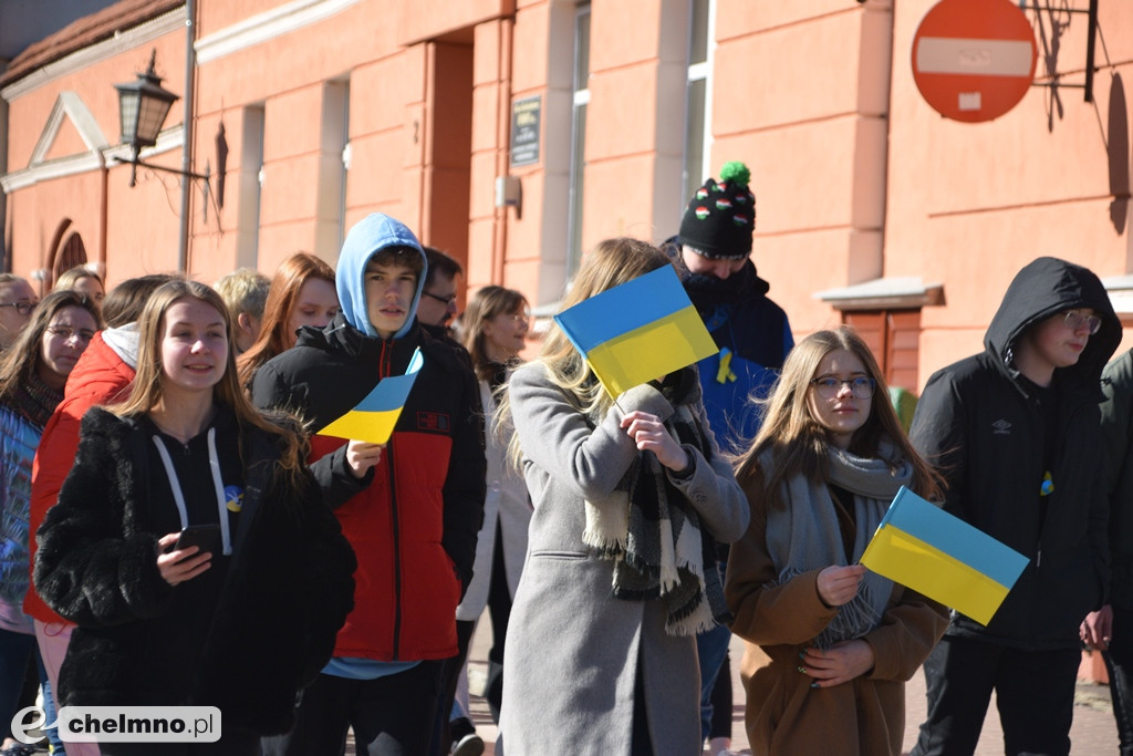 Tłumy uczestników na Marszu Pokoju w Chełmnie