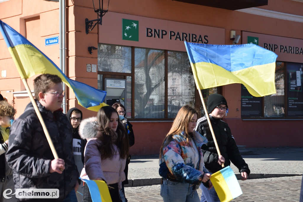 Tłumy uczestników na Marszu Pokoju w Chełmnie