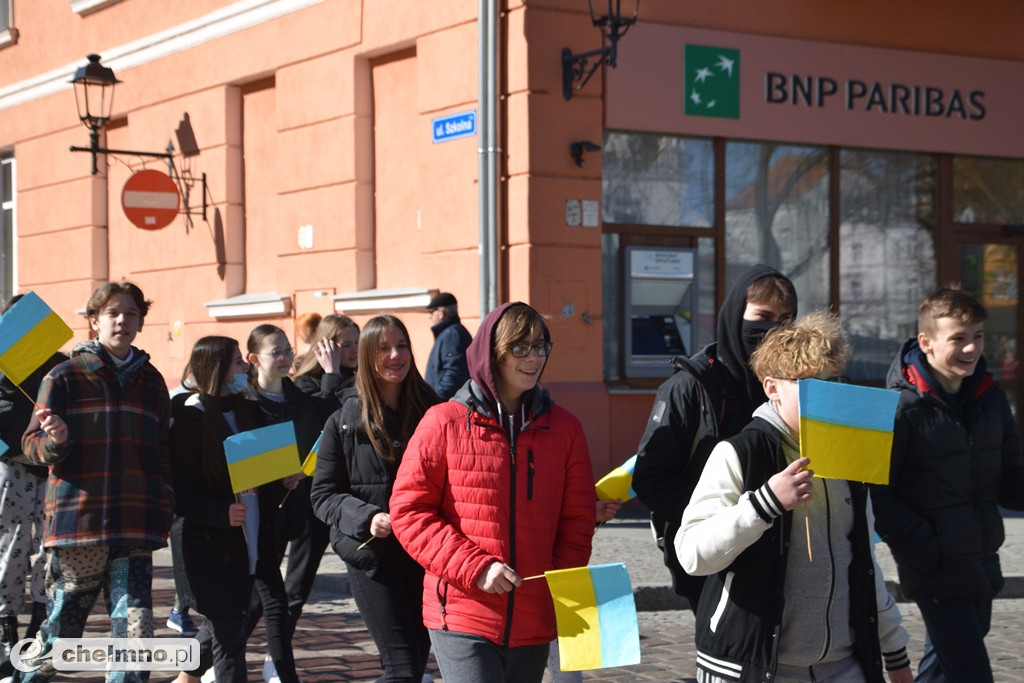 Tłumy uczestników na Marszu Pokoju w Chełmnie