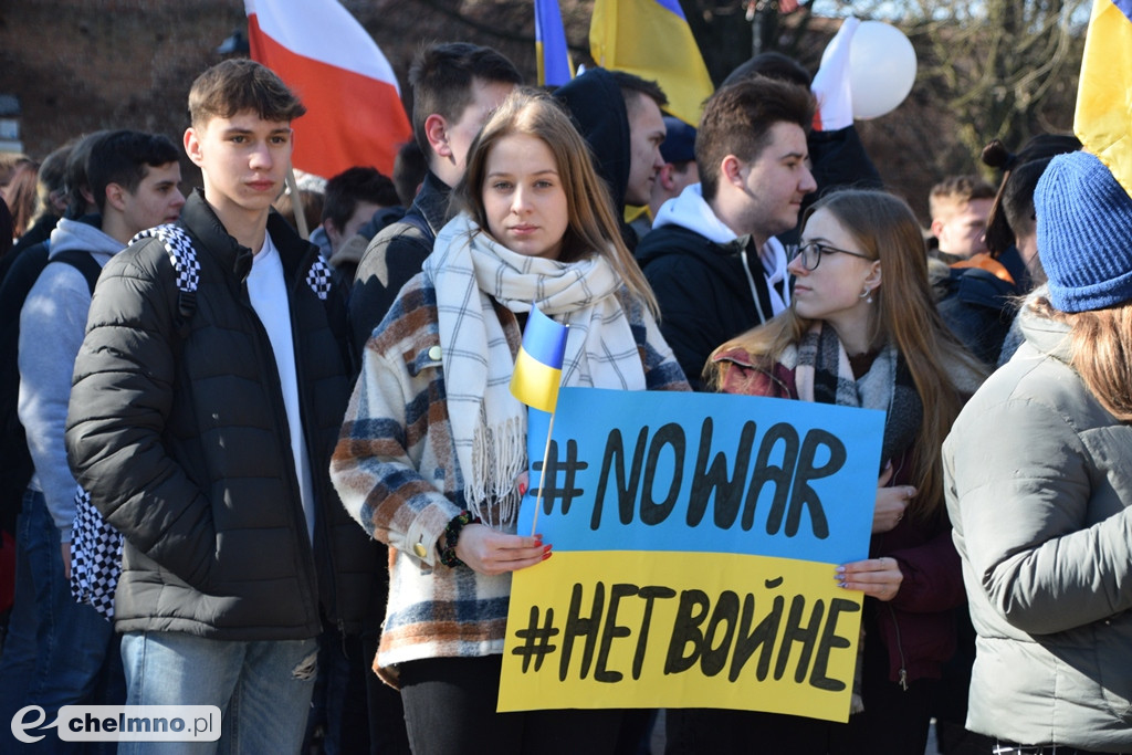 Tłumy uczestników na Marszu Pokoju w Chełmnie