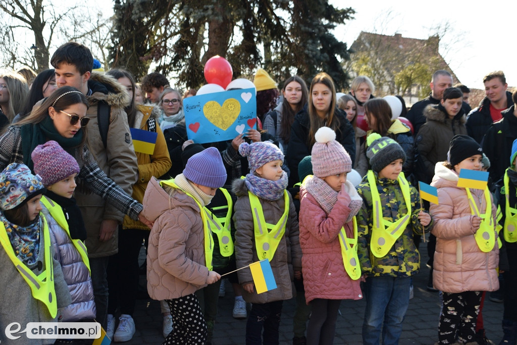 Tłumy uczestników na Marszu Pokoju w Chełmnie