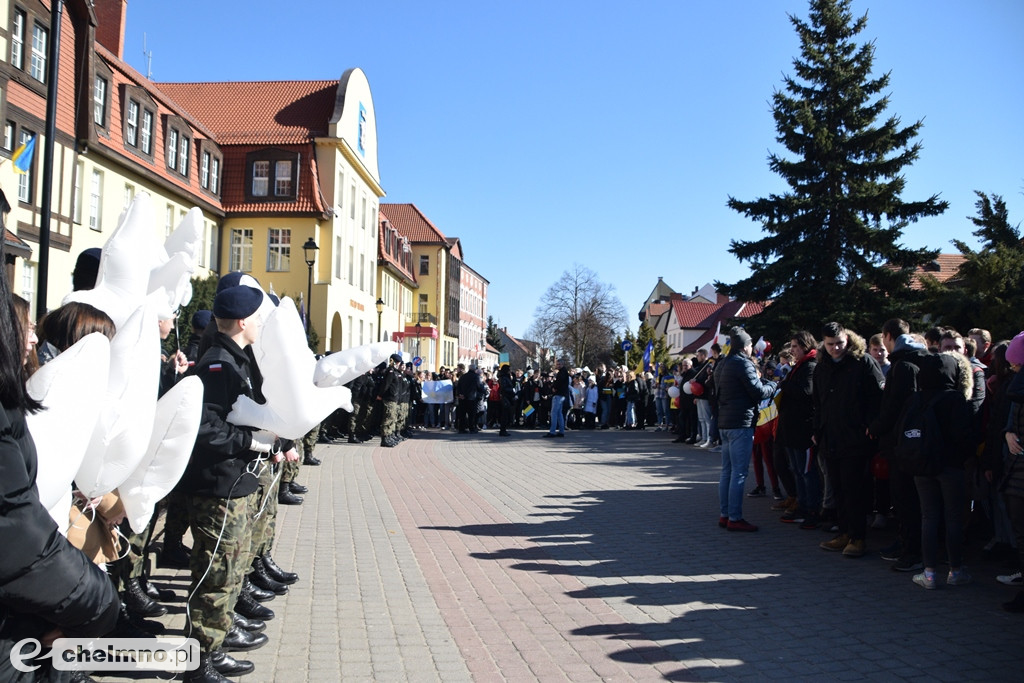 Tłumy uczestników na Marszu Pokoju w Chełmnie