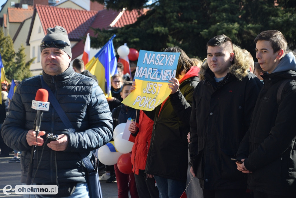 Tłumy uczestników na Marszu Pokoju w Chełmnie