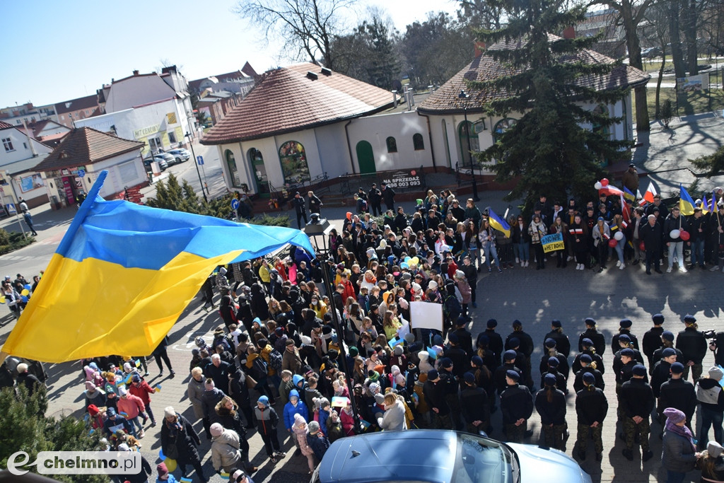 Tłumy uczestników na Marszu Pokoju w Chełmnie