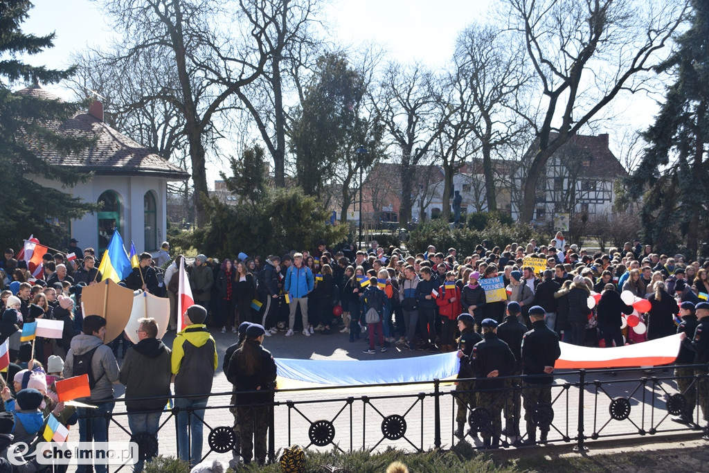Tłumy uczestników na Marszu Pokoju w Chełmnie
