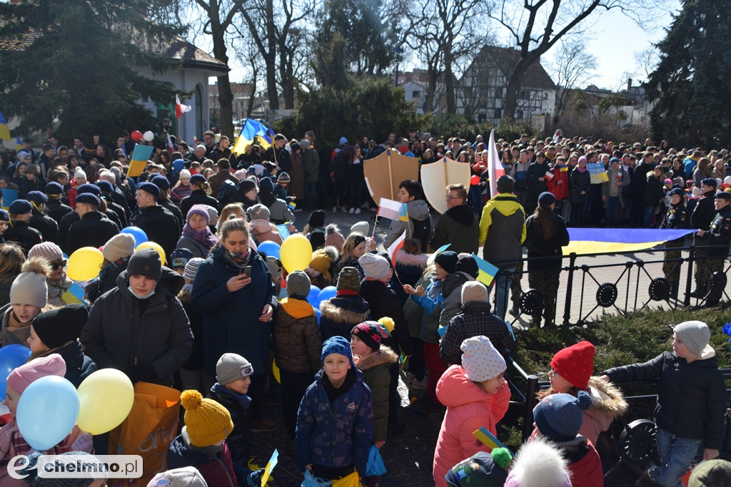 Tłumy uczestników na Marszu Pokoju w Chełmnie