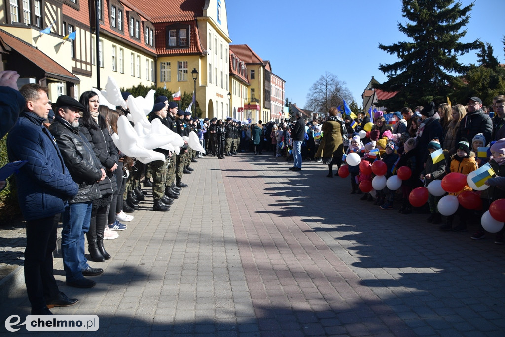 Tłumy uczestników na Marszu Pokoju w Chełmnie