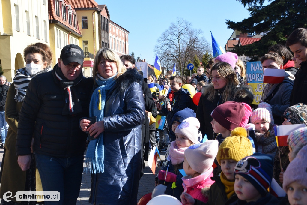 Tłumy uczestników na Marszu Pokoju w Chełmnie