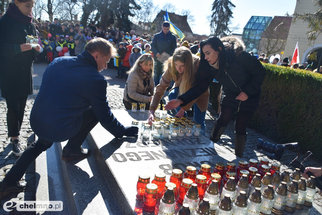 Tłumy uczestników na Marszu Pokoju w Chełmnie