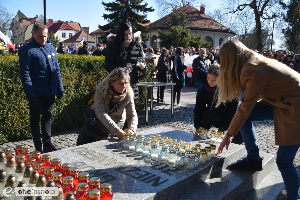 Tłumy uczestników na Marszu Pokoju w Chełmnie