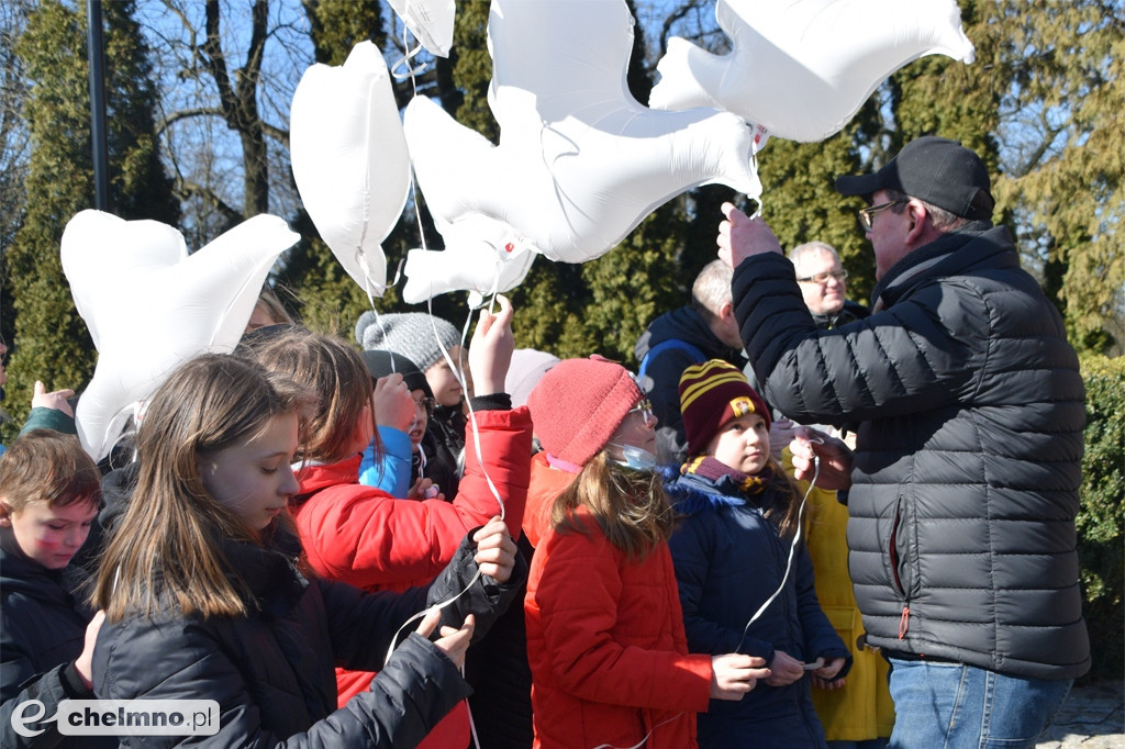 Tłumy uczestników na Marszu Pokoju w Chełmnie