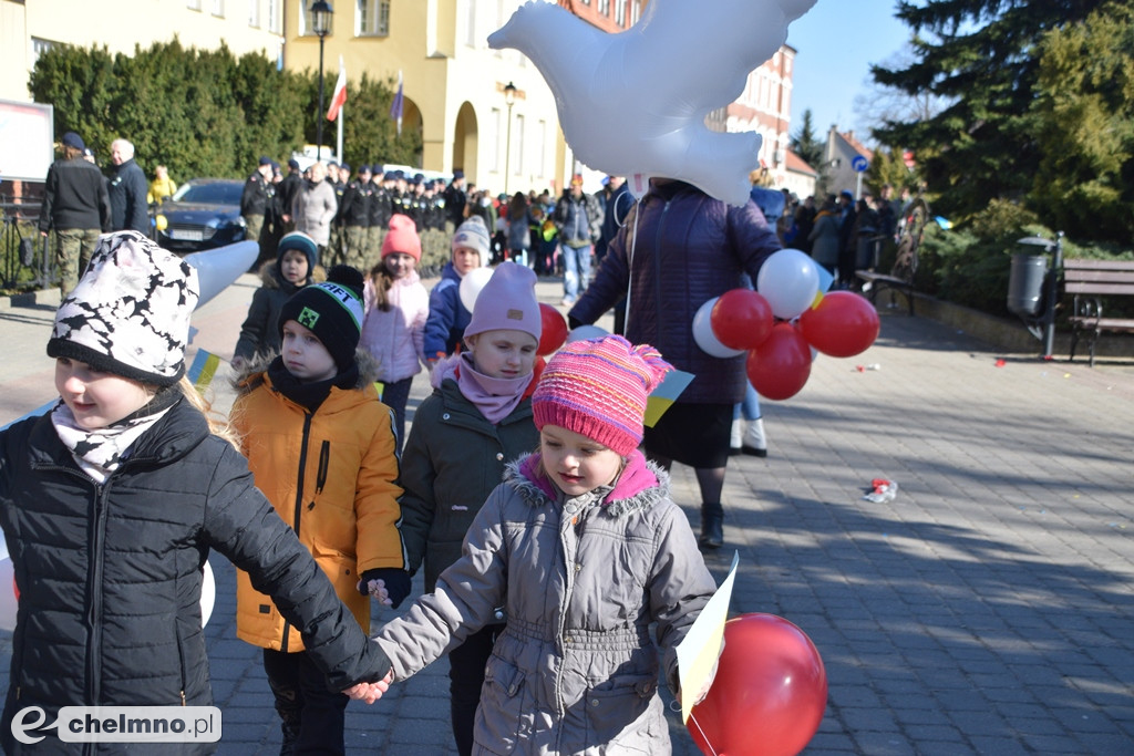 Tłumy uczestników na Marszu Pokoju w Chełmnie