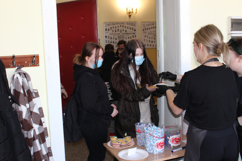 Wczorajsza zbiórka funduszy dla Ukraińców w ZS nr 2