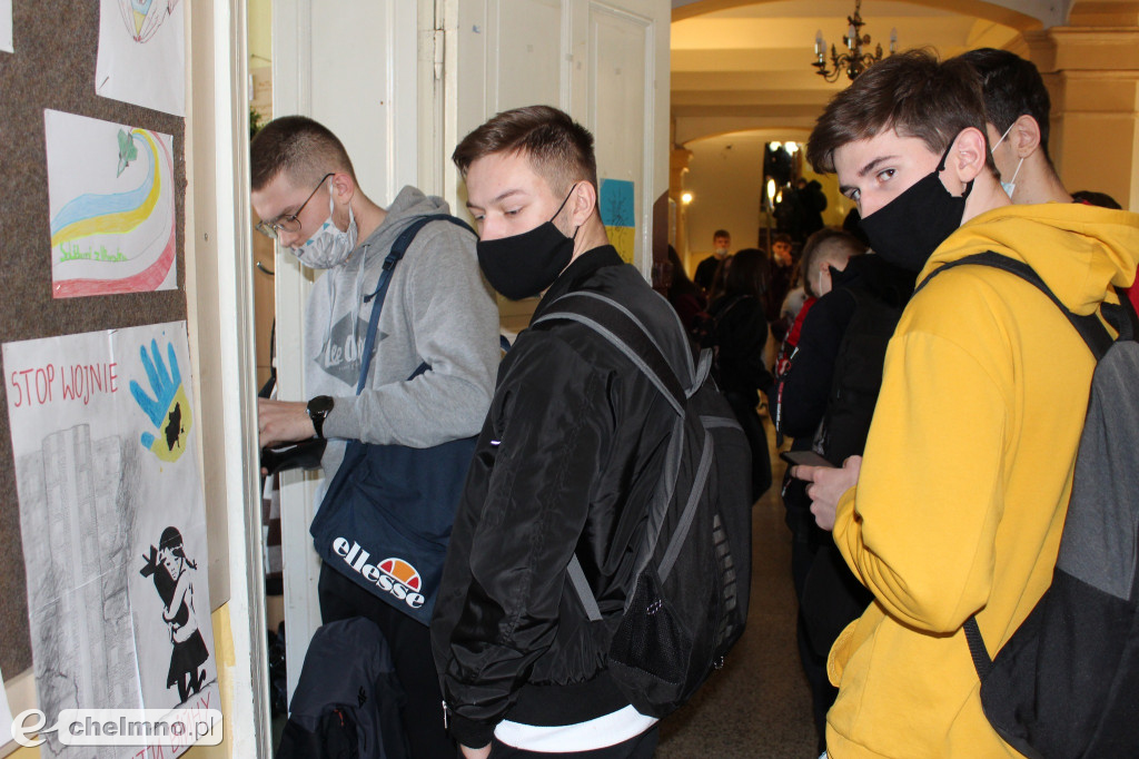 Wczorajsza zbiórka funduszy dla Ukraińców w ZS nr 2