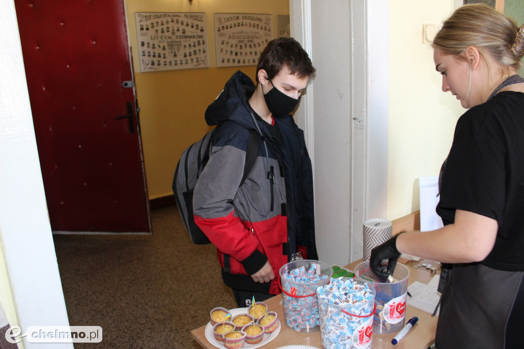 Wczorajsza zbiórka funduszy dla Ukraińców w ZS nr 2