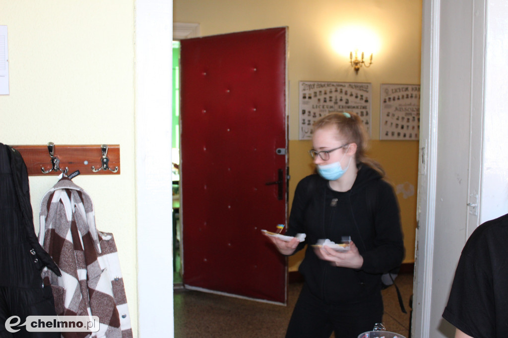 Wczorajsza zbiórka funduszy dla Ukraińców w ZS nr 2