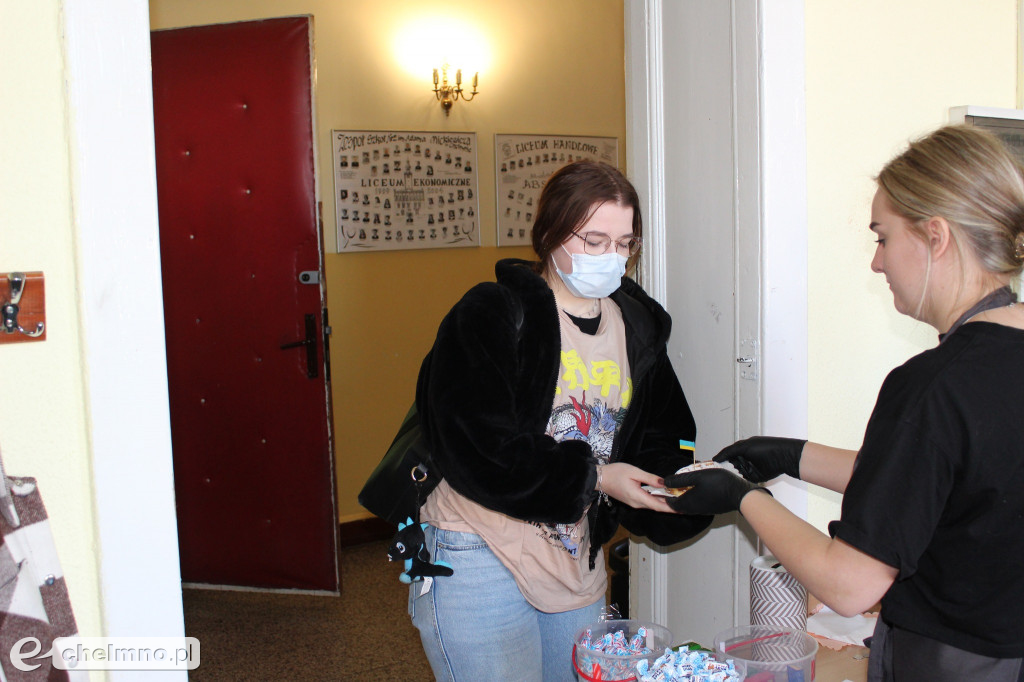 Wczorajsza zbiórka funduszy dla Ukraińców w ZS nr 2