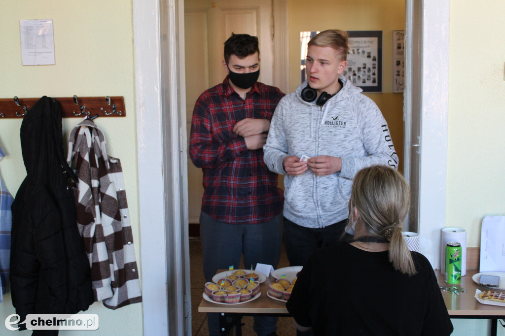 Wczorajsza zbiórka funduszy dla Ukraińców w ZS nr 2