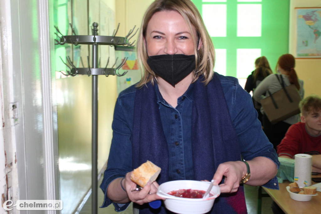 Wczorajsza zbiórka funduszy dla Ukraińców w ZS nr 2